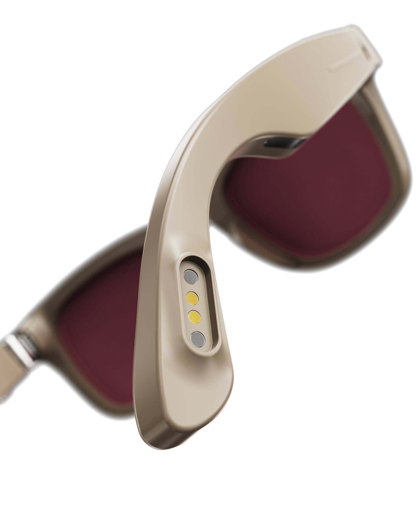 FireLens F1 | Sandstone - Photochromic Clear to pink Halo