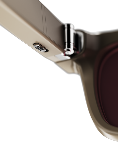 FireLens F1 | Sandstone - Photochromic Clear to pink Halo
