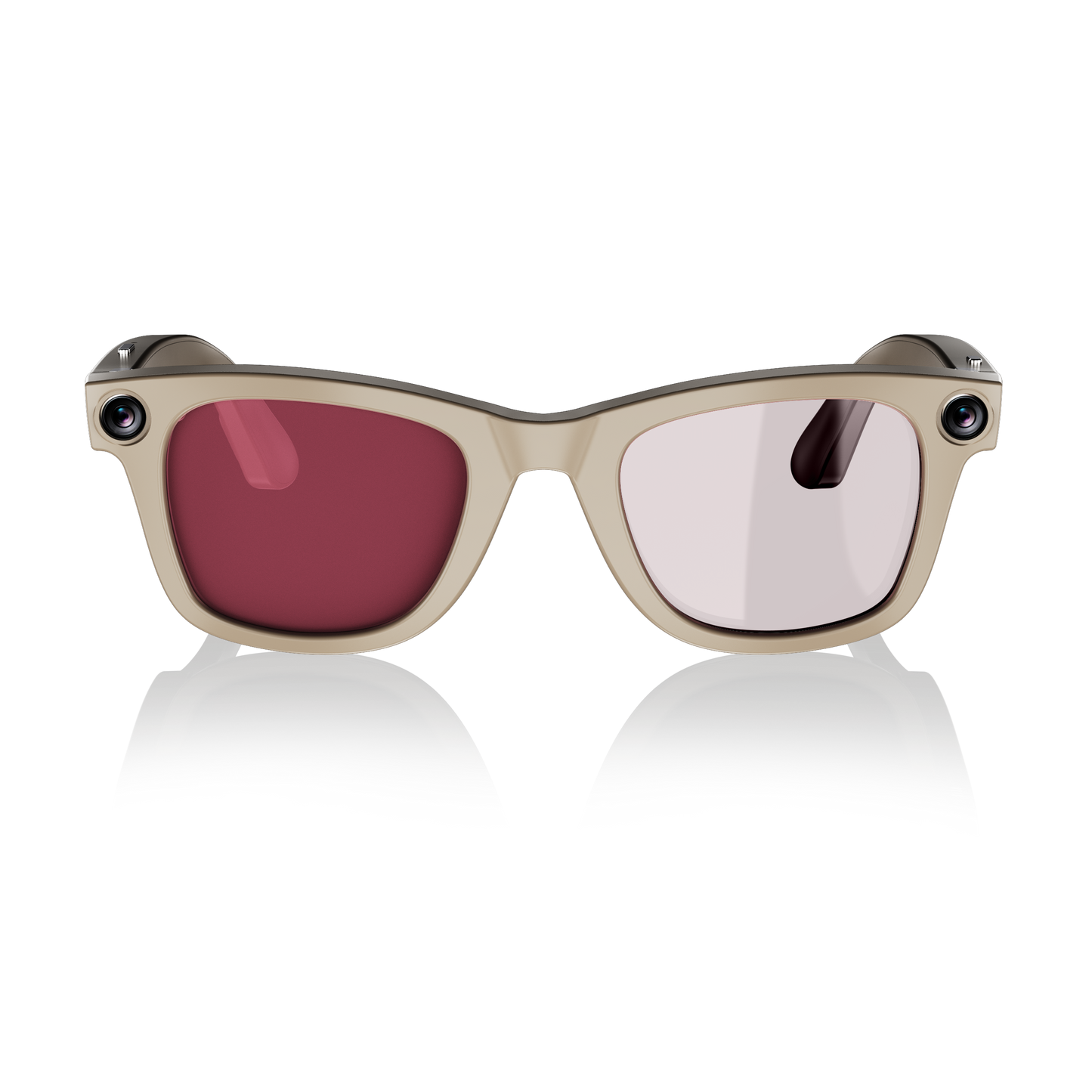FireLens F1 | Sandstone - Photochromic Clear to pink Halo