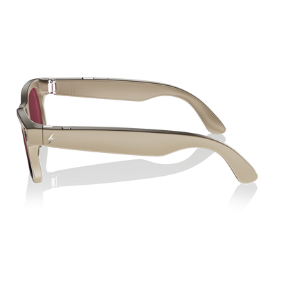 FireLens F1 | Sandstone - Photochromic Clear to pink Halo