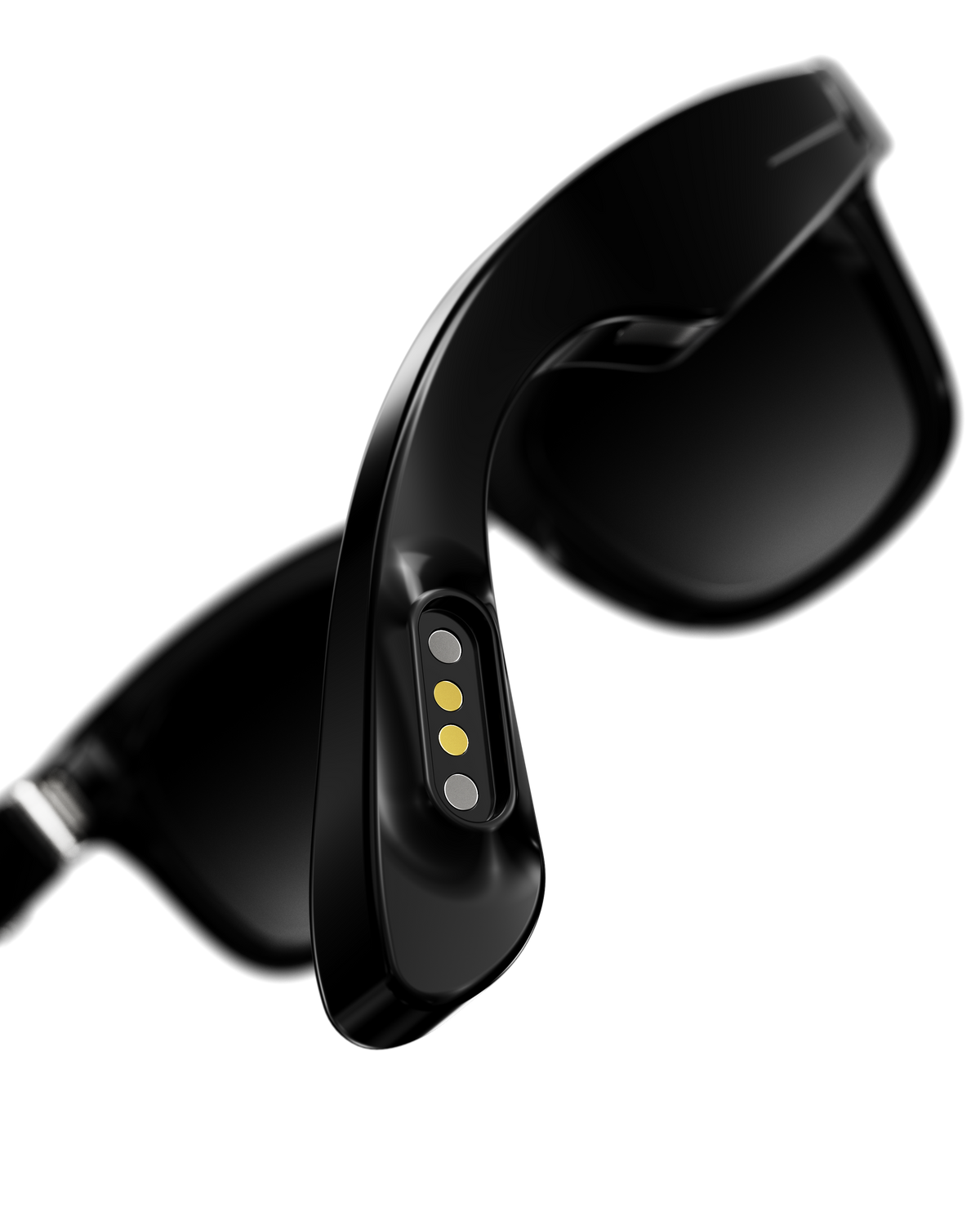 FireLens F1 AI Glasses Obsidian Shine – Black Halo Gradient